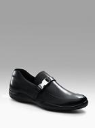 Prada Buckle-trimmed Loafers
