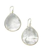 Ippolita Polished Rock Candy Mother-of-pearl & 18k Yellow Gold Large Teardrop Earrings