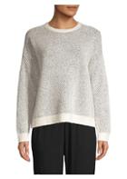 Eileen Fisher Textured Roundneck Sweater