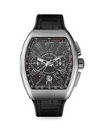 Franck Muller Vanguard Stainless Steel Chronograph Watch