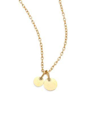Sia Taylor Dots 18k Yellow Gold Pendant Necklace