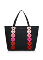 Kate Spade New York Yours Truly Ombre Heart Leather Tote