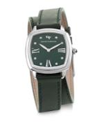 David Yurman Albion 27mm Leather Swiss Quartz Watch With Diamonds
