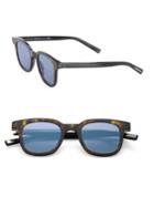 Dior Homme Black Tie 2 49mm Square Sunglasses