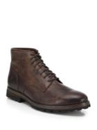 Frye William Leather Lace-up Boots