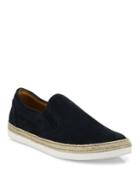 Saks Fifth Avenue Collection Espadrille Suede Slip-on Sneakers