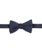 Saks Fifth Avenue Collection Pin Dot Silk Bow Tie