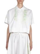 Acne Studios Embroidered White Shirt