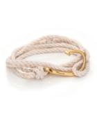 Miansai Brass Hook Rope Bracelet