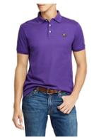 Ralph Lauren Purple Label Logo Cotton Polo Shirt