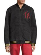 True Religion Embroidered Bomber Jacket