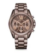 Michael Kors Bradshaw Sable Ip Stainless Steel Bracelet Watch