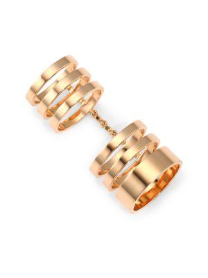 Repossi 18k Rose Gold Module Ring