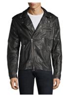 John Varvatos Star U.s.a. Patchwork Leather Jacket