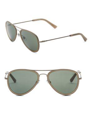 Web 56mm Aviator Sunglasses