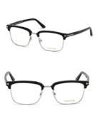 Tom Ford Eyewear 54mm Square Optical Glasses