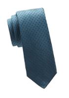 Kiton Tonal Polka Dot Silk Tie