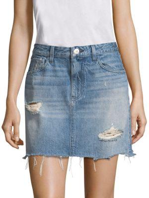 3x1 Celine Denim Mini Skirt