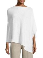 Eileen Fisher Organic Linen & Organic Cotton Poncho