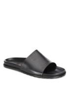 Saks Fifth Avenue Collection Slide Leather Sandals