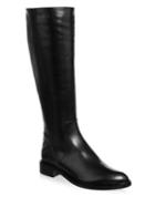 Aquatalia Geneva Leather Side Zip Boots