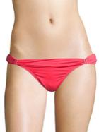 Vix By Paula Hermanny Watermelon Bia Gathered Bikini Bottom