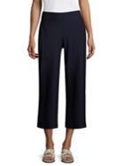 Eileen Fisher Crepe Wide-leg Cropped Pants