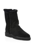 Aquatalia By Marvin K Kalena Suede Shearling Boots