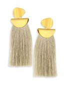 Lizzie Fortunato Crater Fringe Earrings