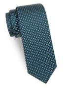 Kiton Mini Dot-print Silk Tie
