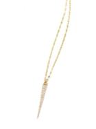 Lana Jewelry Expose Spike Diamond & 14k Yellow Gold Pendant Necklace