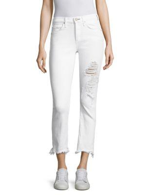 Mcguire Valletta Cropped Distressed Jeans