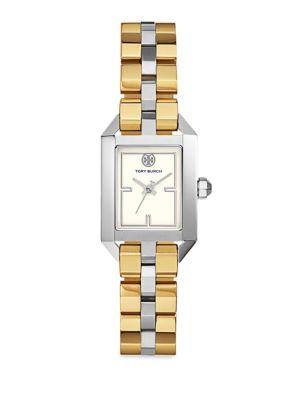 Tory Burch Dalloway Two-tone Stainless Steel Bracelet Watch