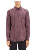Theory Murrary Cotton Flannel Shirt