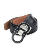 Salvatore Ferragamo Polished Leather Belt