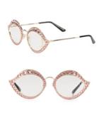 Gucci Crystal-studded Cat Eye Glasses