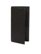 Bottega Veneta Long Woven Leather Wallet