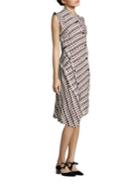 Proenza Schouler Tweed Asymmetric Dress