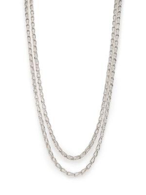 John Hardy Bamboo Sterling Silver Long Sautoir Necklace