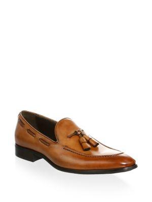 To Boot New York Barclay Leather Tassel Loafers