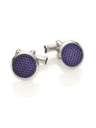 Montblanc Textured Lacquered Cuff Links