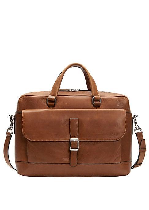 Frye Oliver Two-handle Leather Messenger Bag