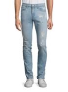 J Brand Tyler Slim-fit Distressed Jeans