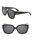 Dior Lady Dior Studs 54mm Wayfarer Sunglasses
