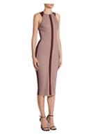 Victoria Beckham Racerback Fitted Bodycon Dress
