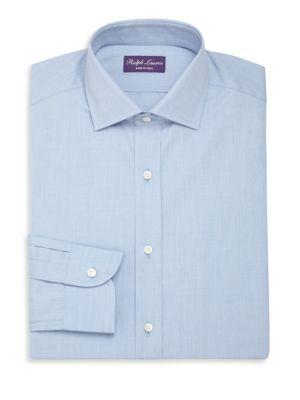 Ralph Lauren Purple Label End On End Dress Shirt