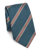 Eton Striped Wool & Silk Tie