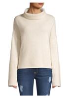 360 Cashmere Lulu Bell Sleeve Turtleneck Sweater