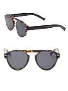 Dior Homme 62mm Black Tie Tortoise-shell Sunglasses