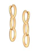 Vhernier Olimpia 18k Rose Gold Link Earrings